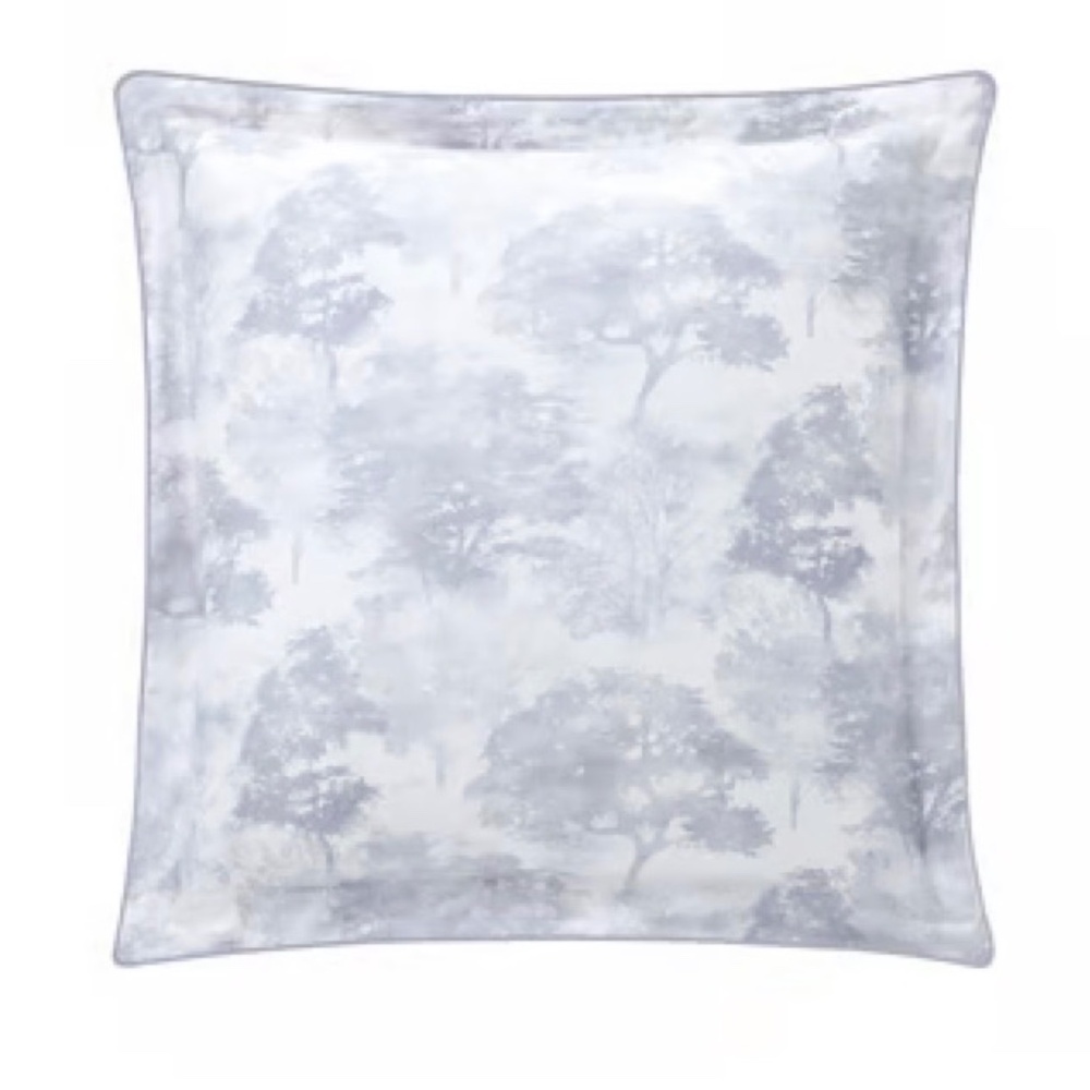 Anne de Solene Silence Gris Clair Sateen 300TC Pillowcase